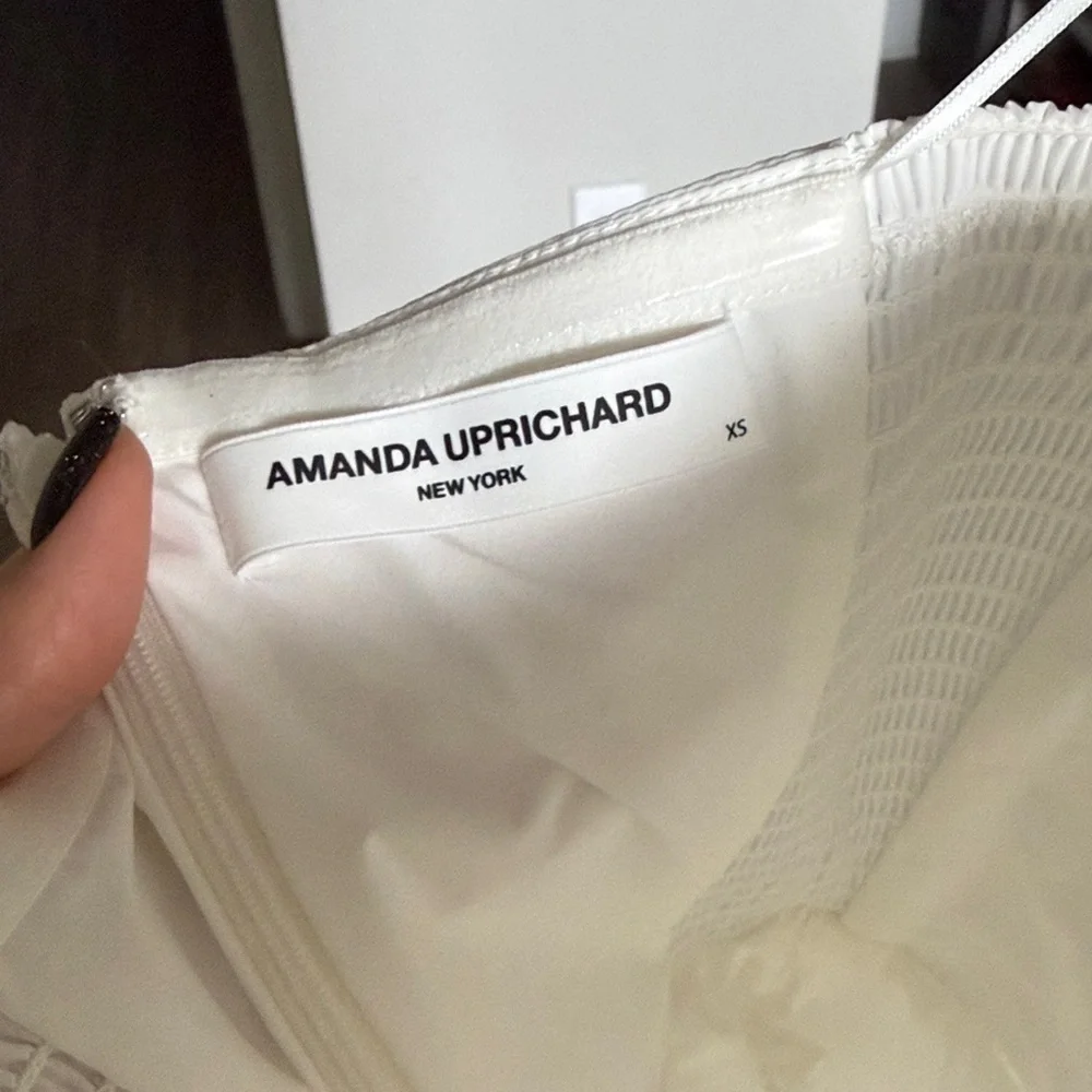 Amanda Uprichard Strapless Cream Dress - Picture 4 of 4